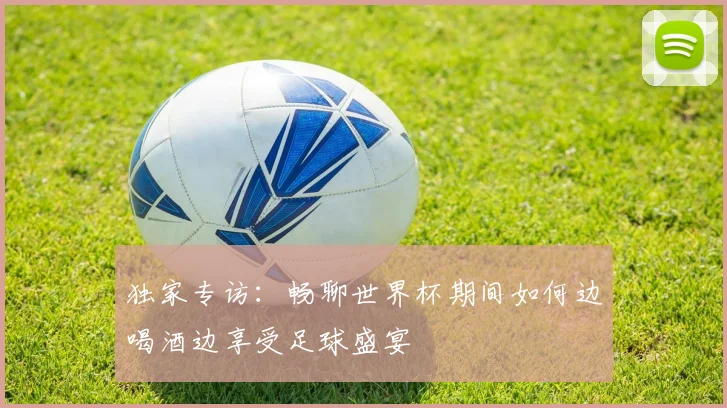 独家专访：畅聊世界杯期间如何边喝酒边享受足球盛宴